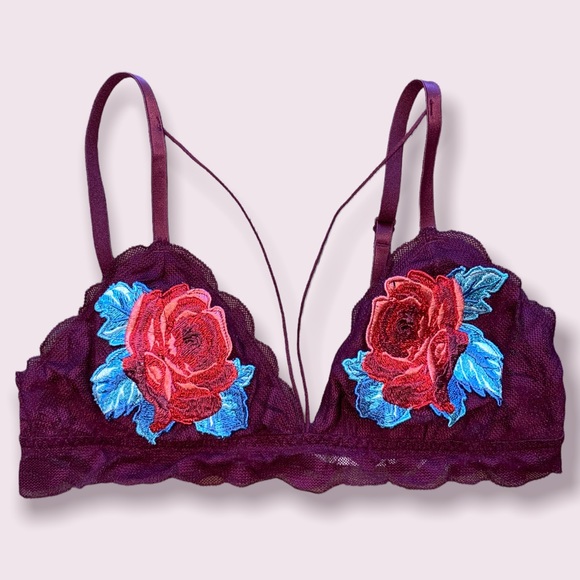 Victoria Secret Bralette with Rose Embroidery - Picture 8 of 10